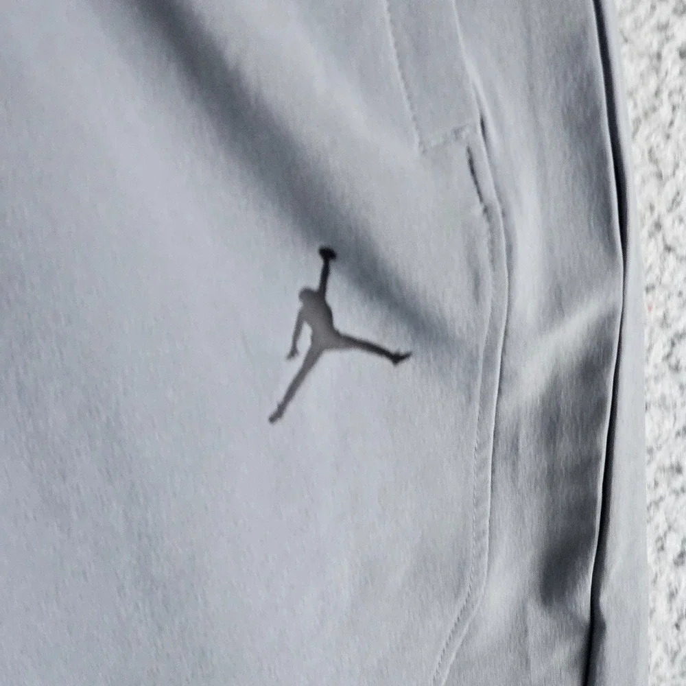 Nike Jordan Sport Jumpman Dri-FIT Woven Pants Smoke Grey Men's Size S FN5840-084